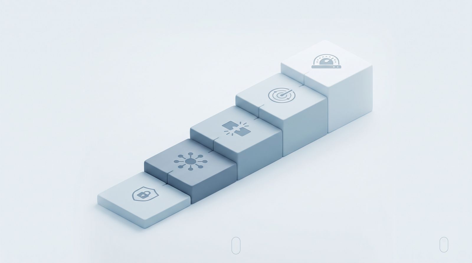 Abstract concept of a cybersecurity compliance roadmap