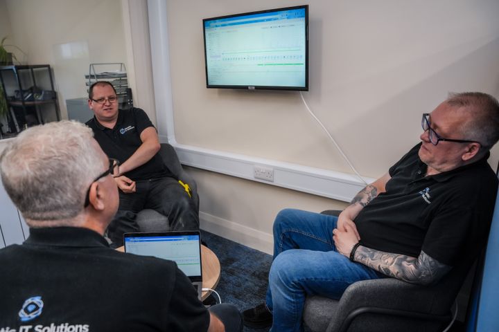 The Panoptic team in the Kilkenny office